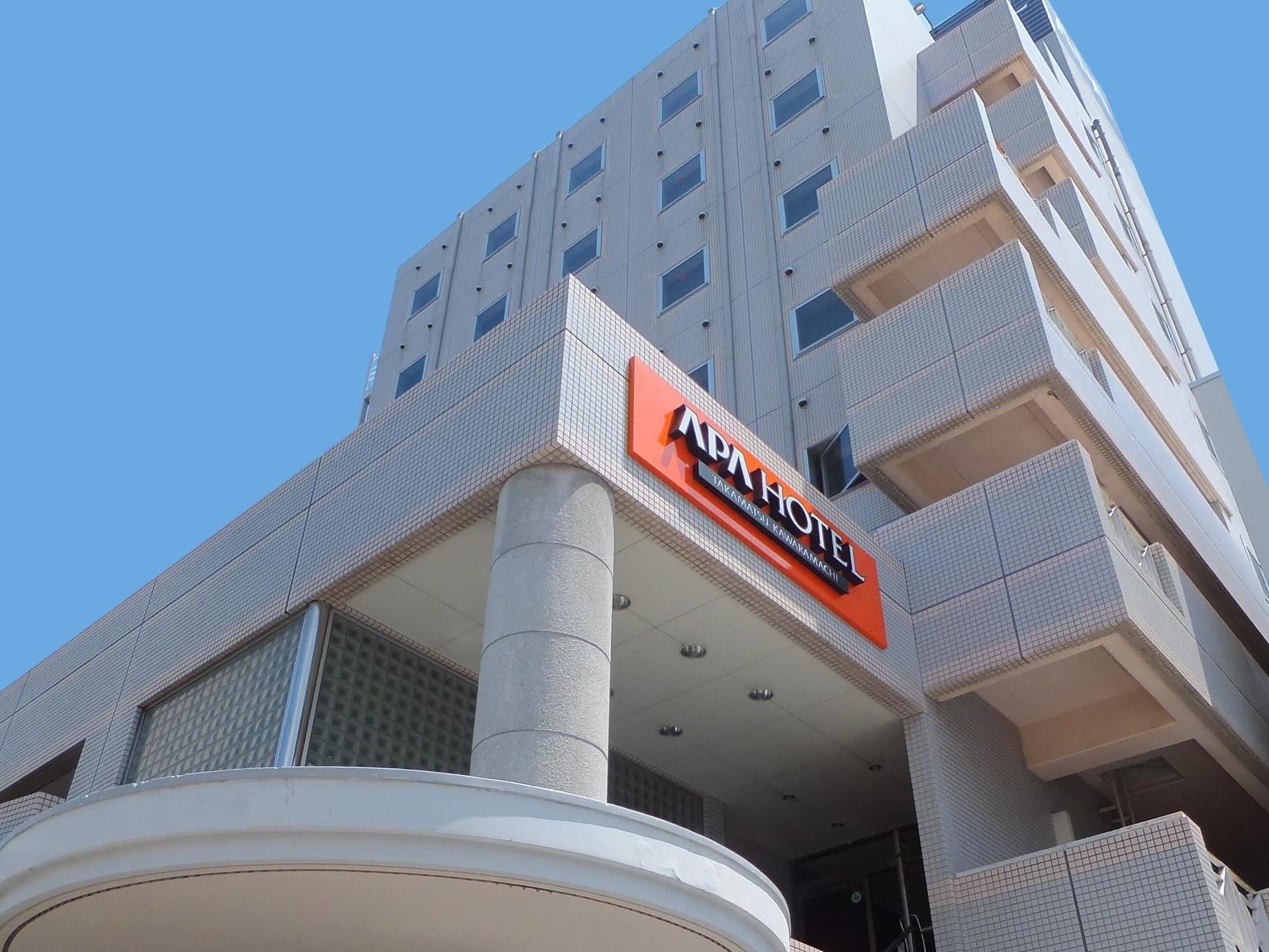 Apa Hotel Takamatsu Kawaramachi Exteriör bild