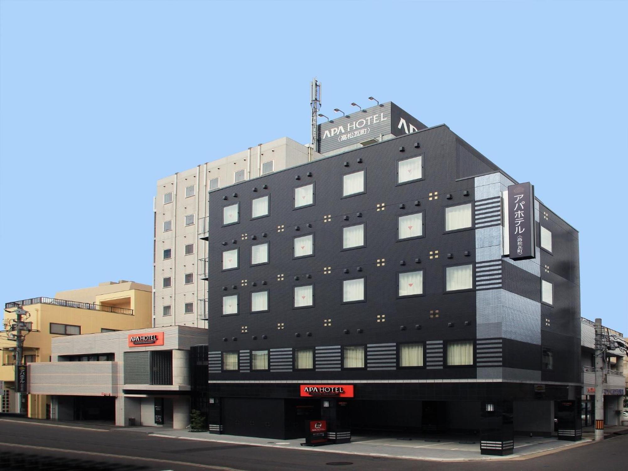 Apa Hotel Takamatsu Kawaramachi Exteriör bild