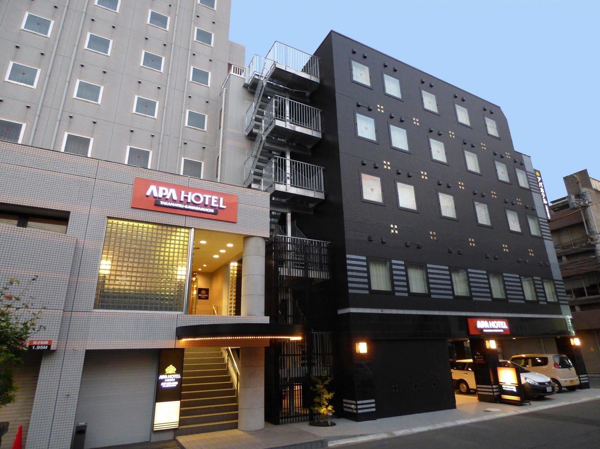 Apa Hotel Takamatsu Kawaramachi Exteriör bild