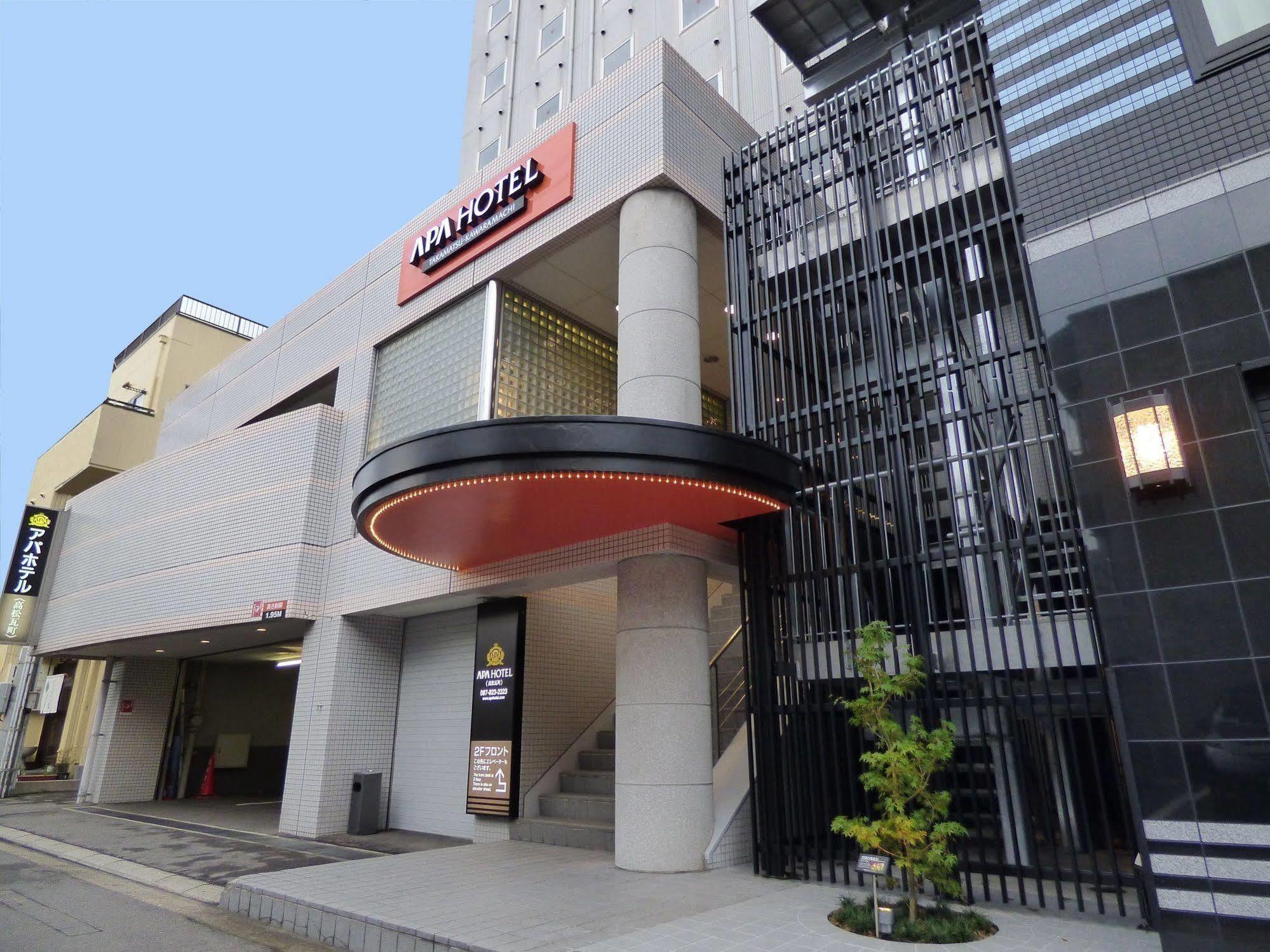 Apa Hotel Takamatsu Kawaramachi Exteriör bild
